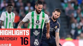 La Liga: Bétis 1 - 1 Real Madrid (2023-2024)