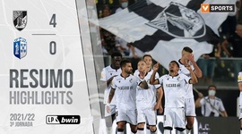 Liga Portugal Bwin: V. Guimarães 4 - 0 Vizela (2021-2022)