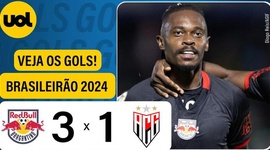Brasileirão: RB Bragantino 3 - 1 Atlético-GO (2024)