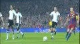 La Liga: Barcelona 2-1 Valência (2010-2011)