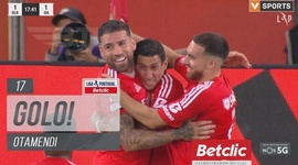 Liga Portugal Betclic: Benfica vs Gil Vicente, Golo 1-1 Otamendi (2024-2025)