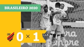Brasileirão: Athletico-PR 0 - 1 Atlético-MG (2020)