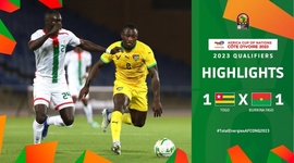 Qualificação CAN: Togo 1 - 1 Burkina Faso (2023)