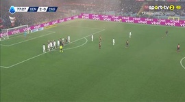 Serie A: Genoa vs Cagliari, Golo 3-0 L. Østigård (2025-2026)