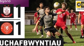 Premier League: Connah's Quay 1 - 1 Newtown AFC (2024-2025)