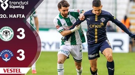 Super Ligi: Konyaspor 3 - 3 Kasimpasa (2024-2025)