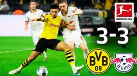 Bundesliga: Dortmund 3 - 3 RB Leipzig (2019-2020)