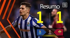 Liga Europa: FC Porto 1 - 1 Roma (2024-2025)
