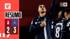 La Liga: Granada CF 2 - 3 Real Sociedad (2023-2024)