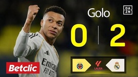 La Liga: Villarreal vs Real Madrid, Golo 0-2 Mbappé (2025-2026)