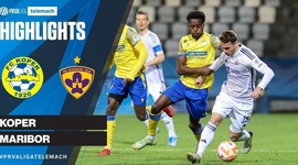 Liga Prva: Koper 3 - 3 Maribor (2023-2024)