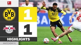 Bundesliga: Dortmund 1 - 1 RB Leipzig (2025-2026)