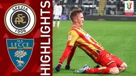 Coppa Italia: Spezia 0 - 2 Lecce (2021-2022)