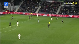 Ligue 1: Angers vs Nice, Golo 0-1 M. Bard (2025-2026)