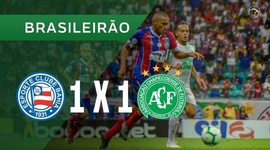 Brasileirão: Bahia 1 - 1 Chapecoense (2019)