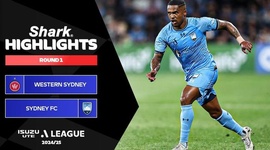 A-League: Western Sydney 1 - 2 Sydney FC (2024-2025)