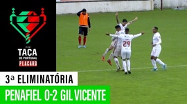 Taça de Portugal Placard: Penafiel 0 - 2 Gil Vicente (2019-2020)