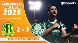 Campeonato Paulista: Mirassol 2 - 3 Palmeiras (2025)