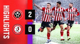 Championship: Sheffield Utd 2 - 0 Bristol City (2021-2022)