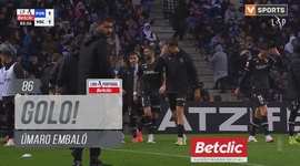 Liga Portugal Betclic: FC Porto vs V. Guimarães, Golo 1-1 Úmaro Embaló (2024-2025)