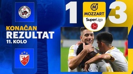 Super Liga: IMT Novi Beograd 1 - 3 Crvena Zvezda (2024-2025)