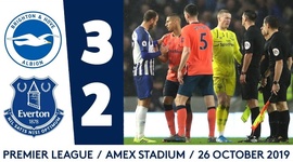 Premier League: Brighton 3 - 2 Everton (2019-2020)