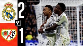 La Liga: Real Madrid 2 - 1 Rayo Vallecano (2025-2026)