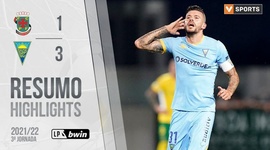 Liga Portugal Bwin: Paços Ferreira 1 - 3 Estoril (2021-2022)