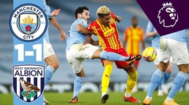 Premier League: Man City 1 - 1 WBA (2020-2021)