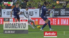 Liga Portugal Betclic: CF Estrela Amadora vs Gil Vicente, Jogada Alan Ruiz, 34' (2024-2025)