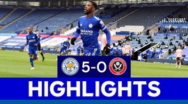 Premier League: Leicester 5 - 0 Sheffield Utd (2020-2021)