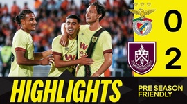 Amigáveis de Clubes: Benfica 0 - 2 Burnley (2023-2024)