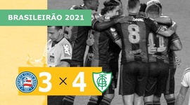 Brasileirão: Bahia 3 - 4 América-MG (2021)