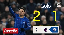 Premier League: Tottenham vs Chelsea, Golo 2-1 Sancho (2024-2025)