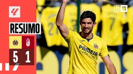 La Liga: Villarreal 5 - 1 Granada CF (2023-2024)