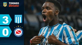 Liga Profesional: Racing Club 3 - 0 Argentinos Juniors (2024)