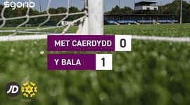 Premier League: Cardiff Metropolitan 0 - 1 Bala Town (2023-2024)