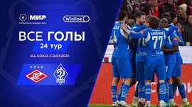 Premier Liga: Spartak 1 - 2 Dinamo Makhachkala (2024-2025)