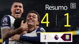 Premier League: Tottenham 4 - 1 Aston Villa (2024-2025)