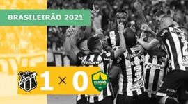 Brasileirão: Ceará 1 - 0 Cuiabá (2021)