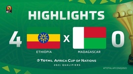 Qualificação CAN: Etiópia 4 - 0 Madagáscar (2021)