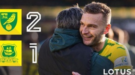 Championship: Norwich 2 - 1 Plymouth Argyle (2023-2024)
