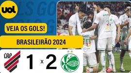 Brasileirão: Athletico-PR 1 - 2 Juventude (2024)