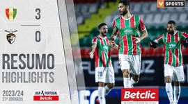 Liga Portugal Betclic: CF Estrela Amadora 3 - 0 Portimonense (2023-2024)