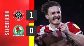 Championship: Sheffield Utd 1 - 0 Blackburn (2021-2022)