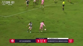 Copa del Rey: CP Cacereño 2 - 1 a.p Gimnástica Segoviana (2024-2025)