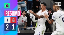 Premier League: Tottenham 2 - 1 Liverpool (2023-2024)