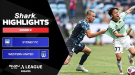 A-League: Sydney FC 3 - 4 Western United FC (2024-2025)