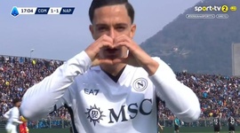 Serie A: Como vs Napoli, Golo 1-1 G. Raspadori (2024-2025)
