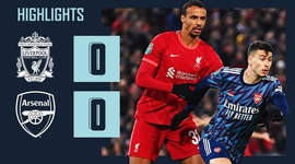 League Cup: Liverpool 0 - 0 Arsenal (2021-2022)